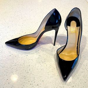 Like new patent leather Louboutins